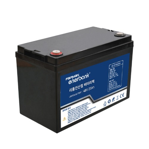 리튬인산철 팩 48V25Ah LiFePO4 Battery 연(납)축전지 대체
